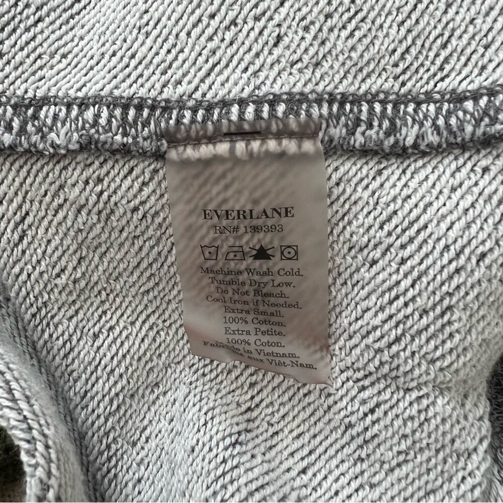 Everlane marled gray sweatshirt long sleeve - Picture 5 of 5